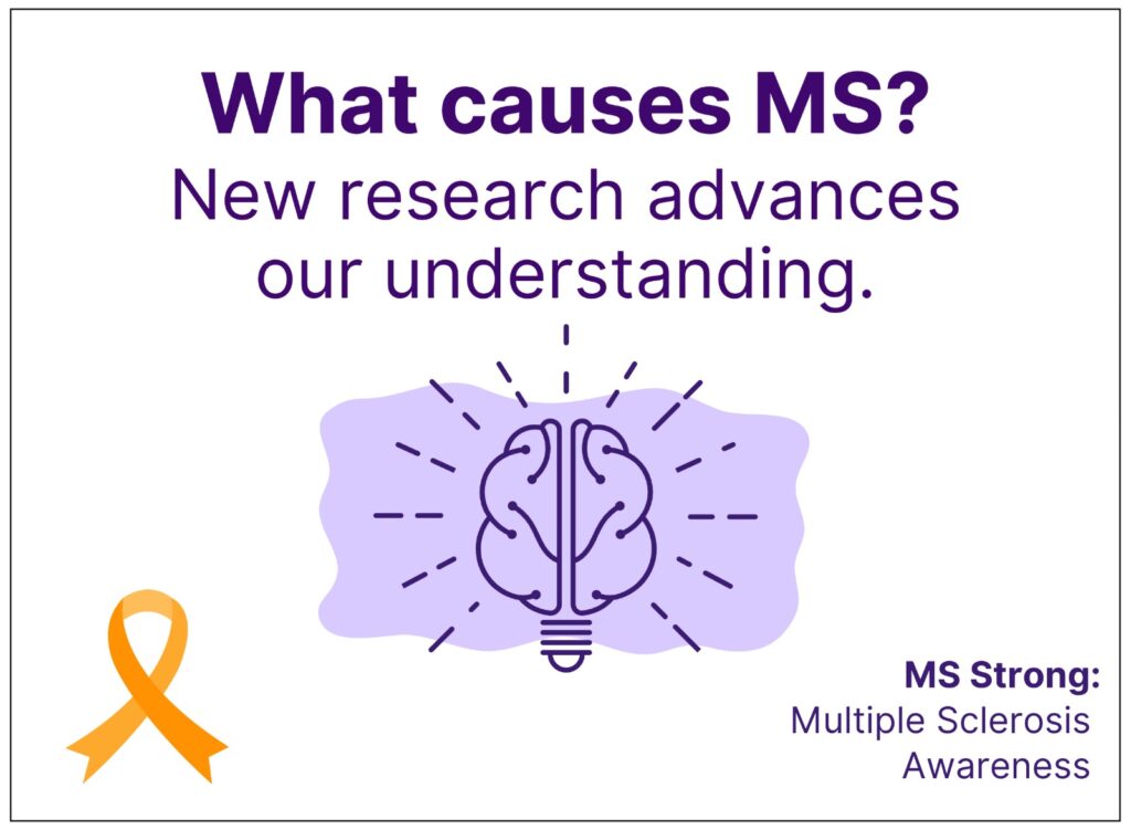 Research advancing understanding of what causes MS disease.